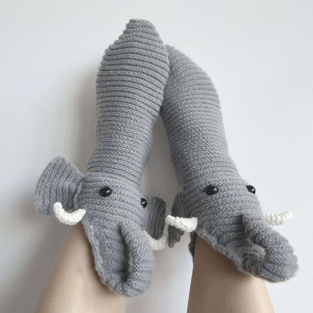 🌲Early Christmas Sale 49%🔥- 3D Knit Crocodile Socks