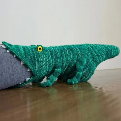 🌲Early Christmas Sale 49%🔥- 3D Knit Crocodile Socks