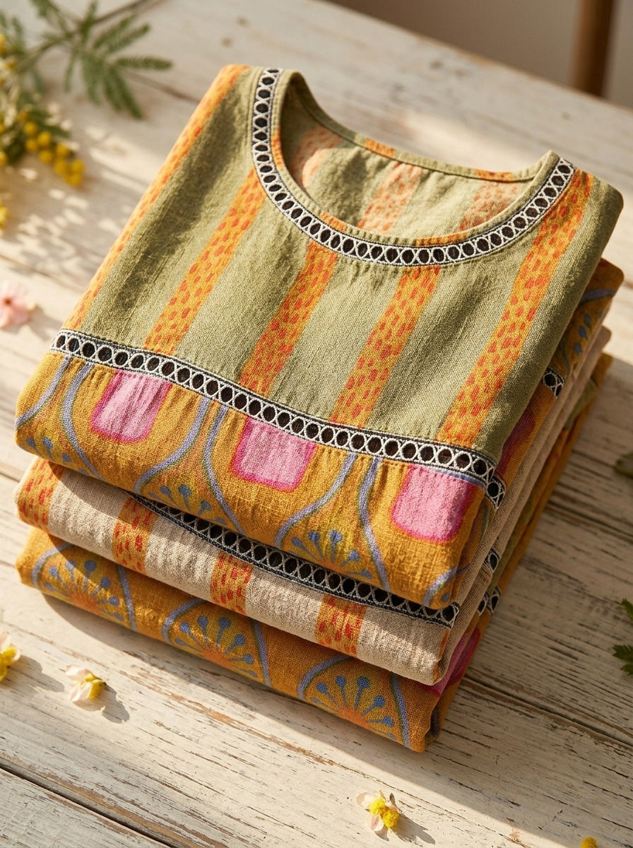 Women's Casual Loose Fit Denim Top