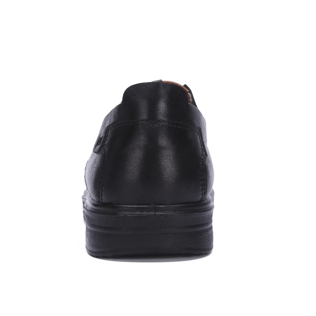 Men's Premium Leather Lightweight Comfy Casual Slip-on Loafers