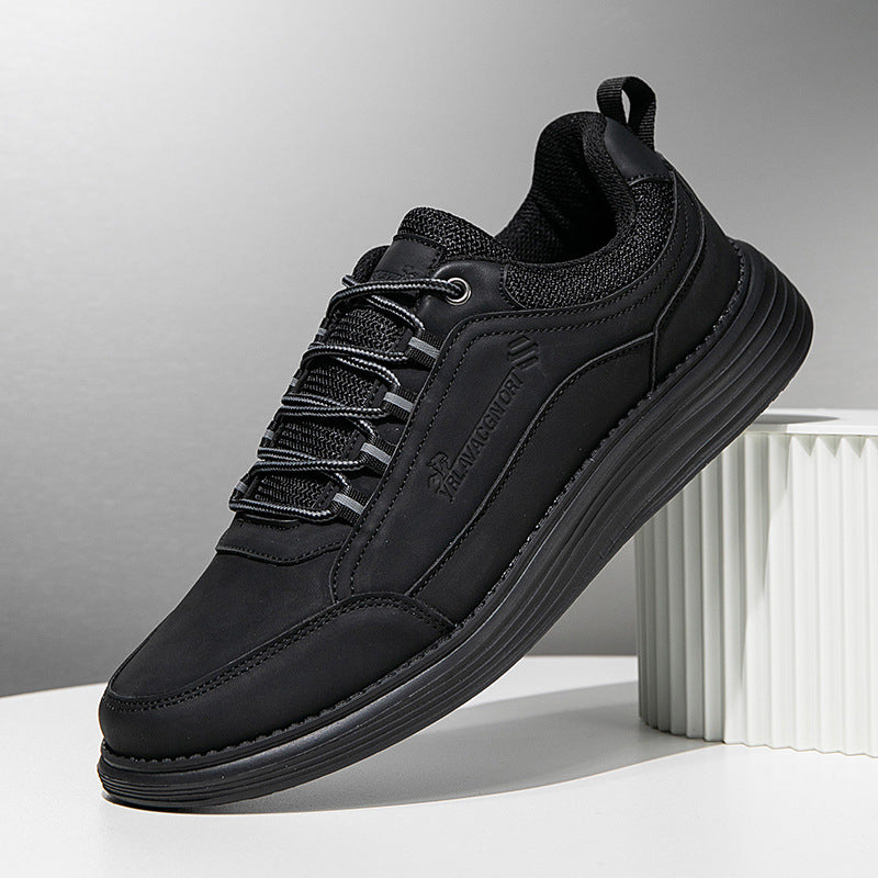 MEN'S LIGHTWEIGHT CANVAS SOFT-SOLED CASUAL SHOES