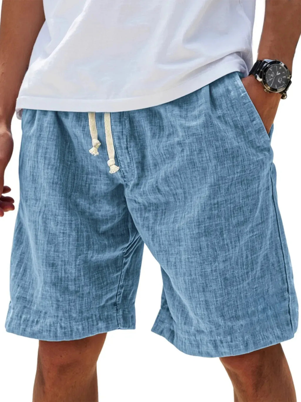 Men Can't Get Enough of These Cozy Linen Shorts