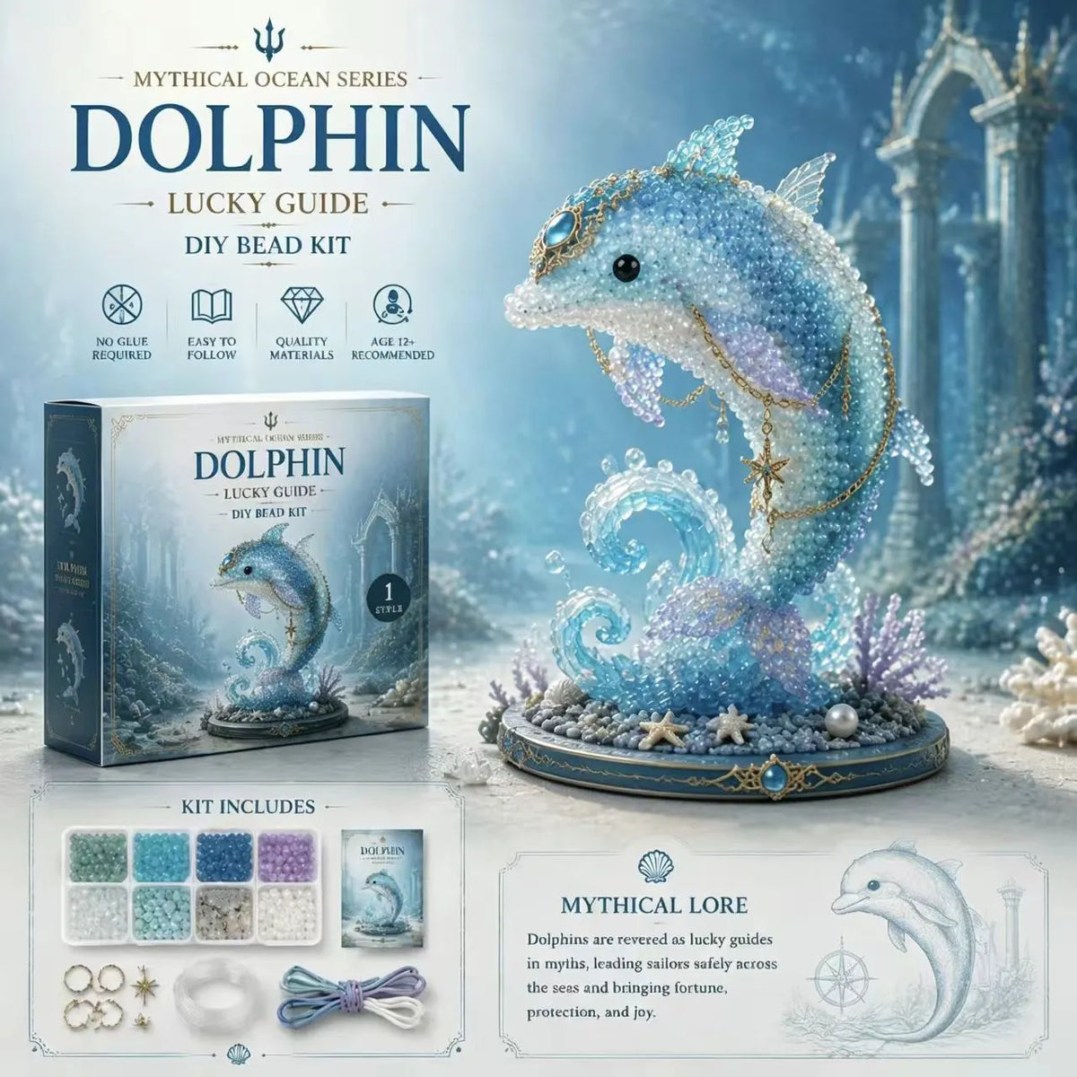 🔥49% Off Last Day🐙Mythical Ocean Beaded Ornament Set