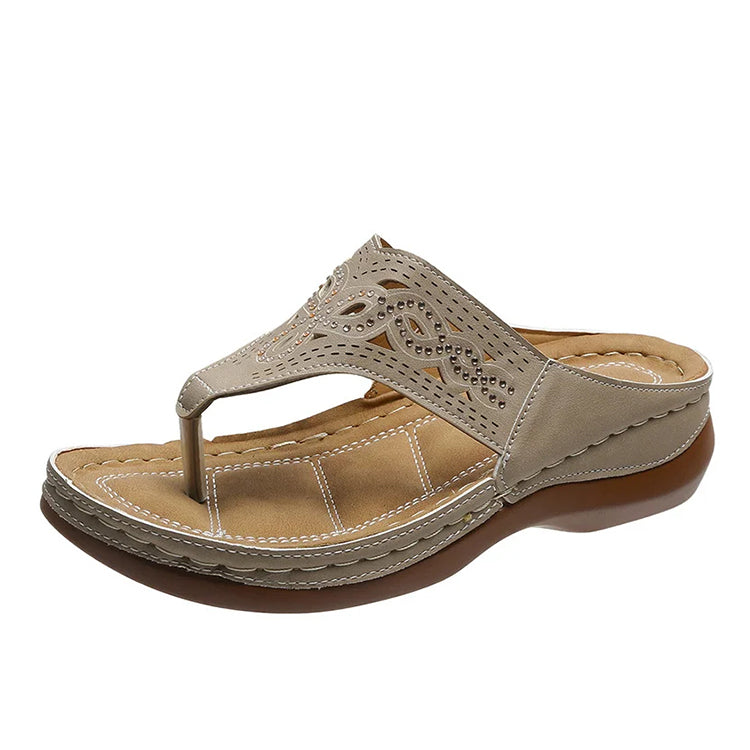 Soft Bottom Comfy Wedge Flip Flops