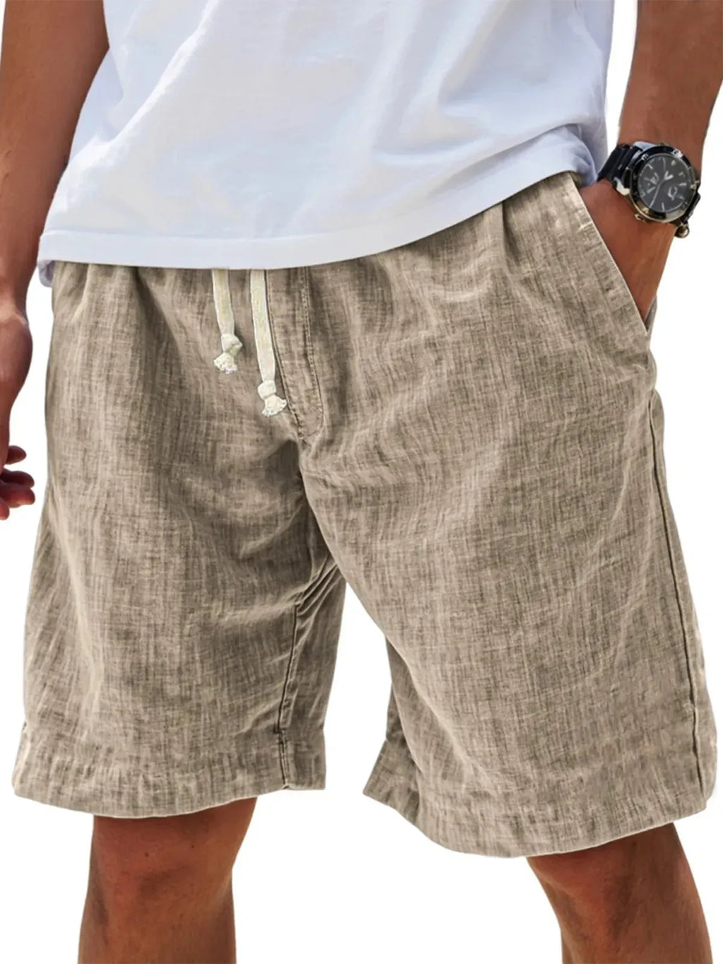 Men Can't Get Enough of These Cozy Linen Shorts
