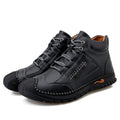 Stitched Hand-Sewn Cowhide Medical Shoes - Increase Muscle Relaxation