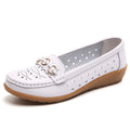 Women's Versatile Leather Lightweight Loafers